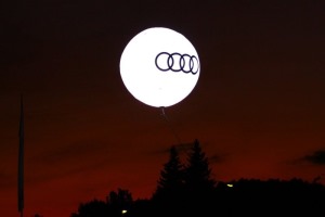 HMI-Leuchtballon für 60 Jahre Audi Ingolstadt